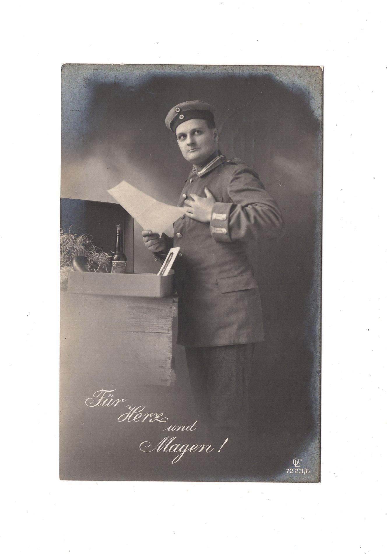 Ansichtskarte / Feldpost / Patriotische Karte - Meschede 1915