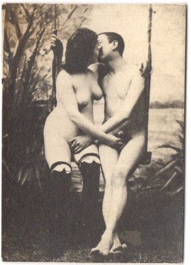 Fotografie Historisches Aktfoto / Erotik / Sex / I1-55