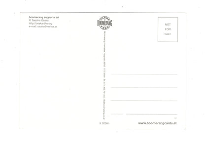 Ansichtskarte Nackter Mann im Schnee