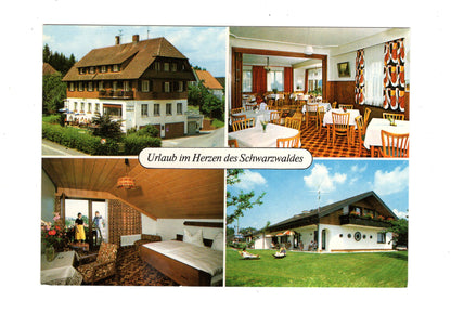 Ansichtskarte Fremdenpension Waldeck / Freudenstadt-Musbach
