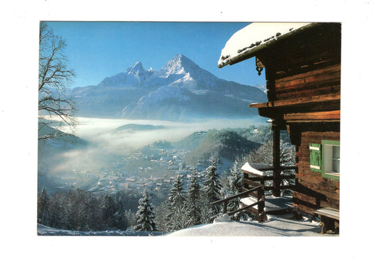 Ansichtskarte Berchtesgaden mit Watzmann