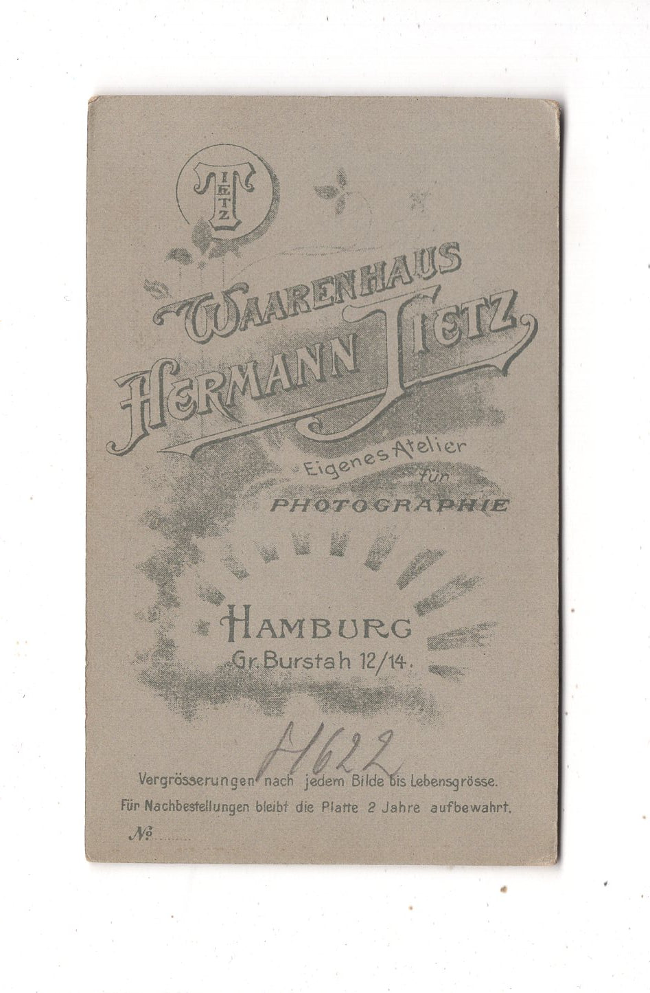 Fotografie Feine Kinder - Hamburg um 1900
