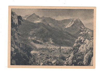 Ansichtskarte Garmisch mit Zugspitzgruppe / I1-70