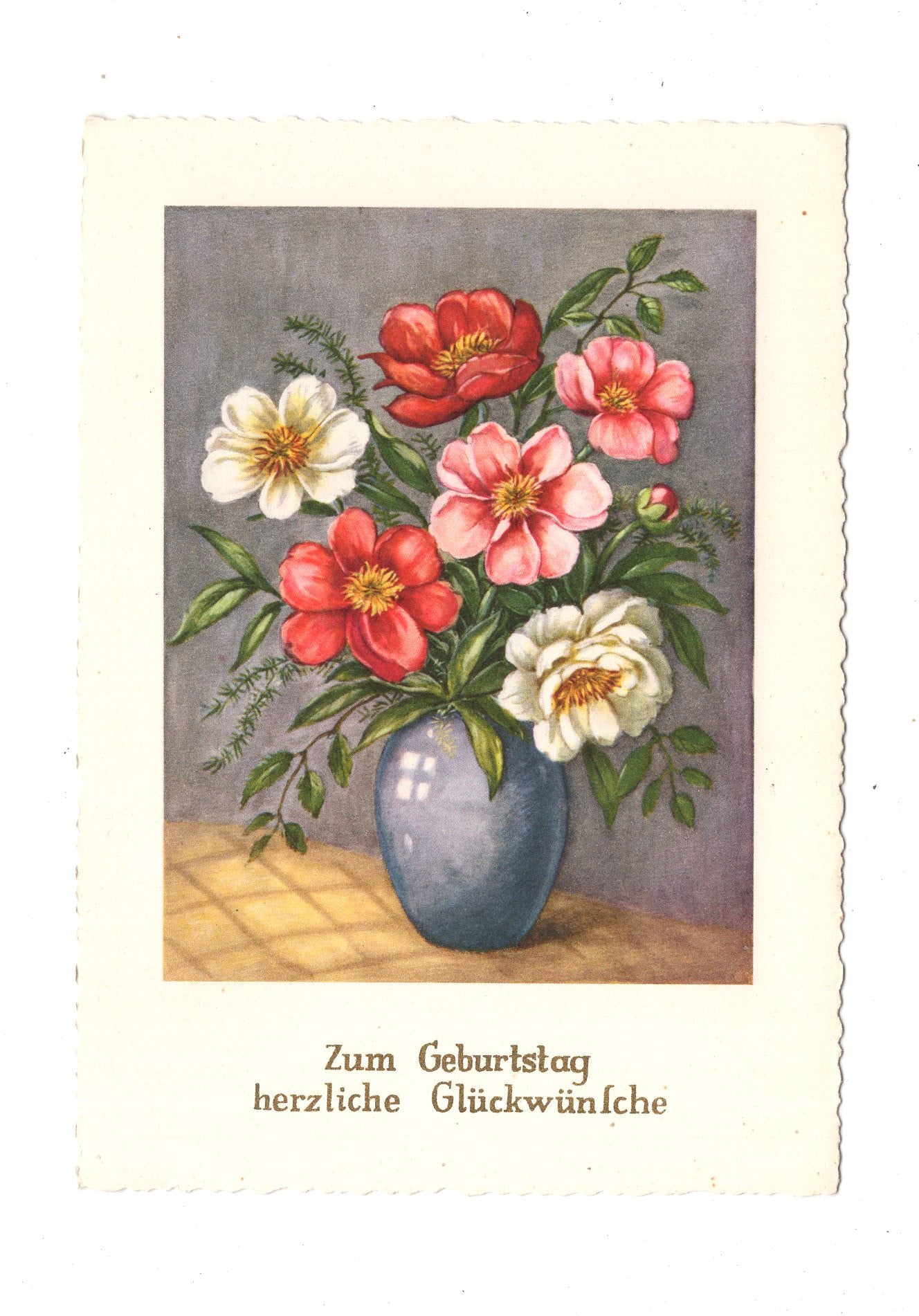 Ansichtskarte Glückwünsche / Glückwunsch zum Geburtstag / L1-59