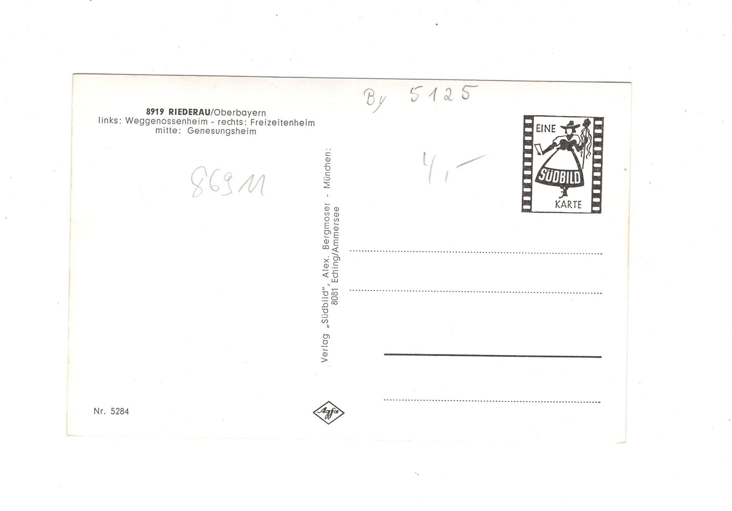 Ansichtskarte Riederau am Ammersee