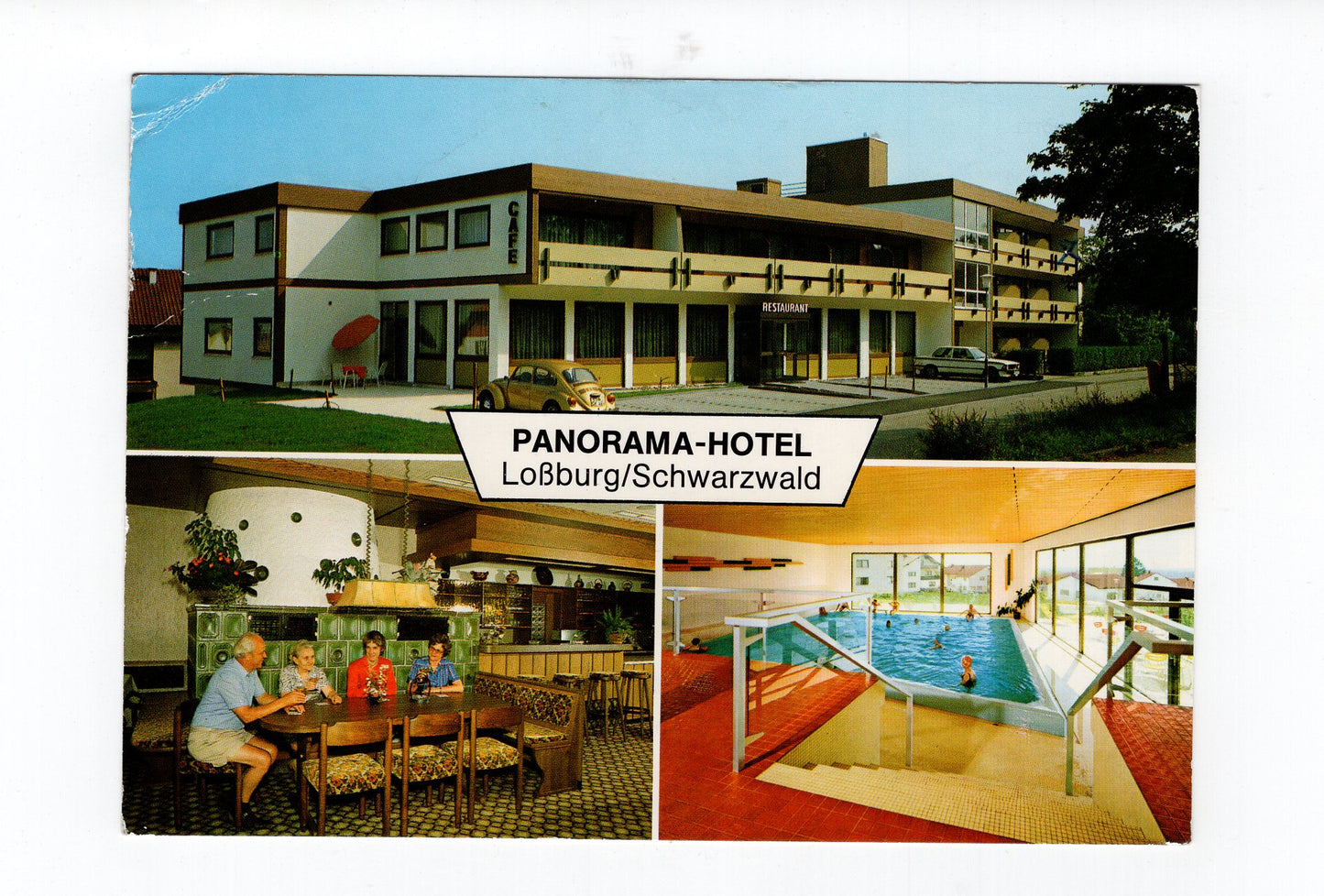 Ansichtskarte Loßburg / Schwarzwald / Panorama-Hotel