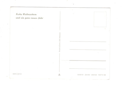 Ansichtskarte Feiertage / Frohe Weihnachten / K1-63