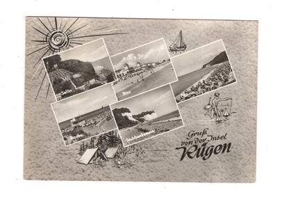 Ansichtskarte Insel Rügen / Binz / Baabe +++ / L1-68