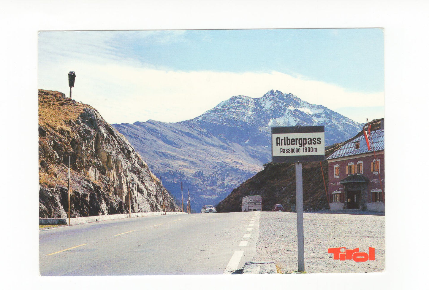 Ansichtskarte Arlbergpass / Tirol / Österreich