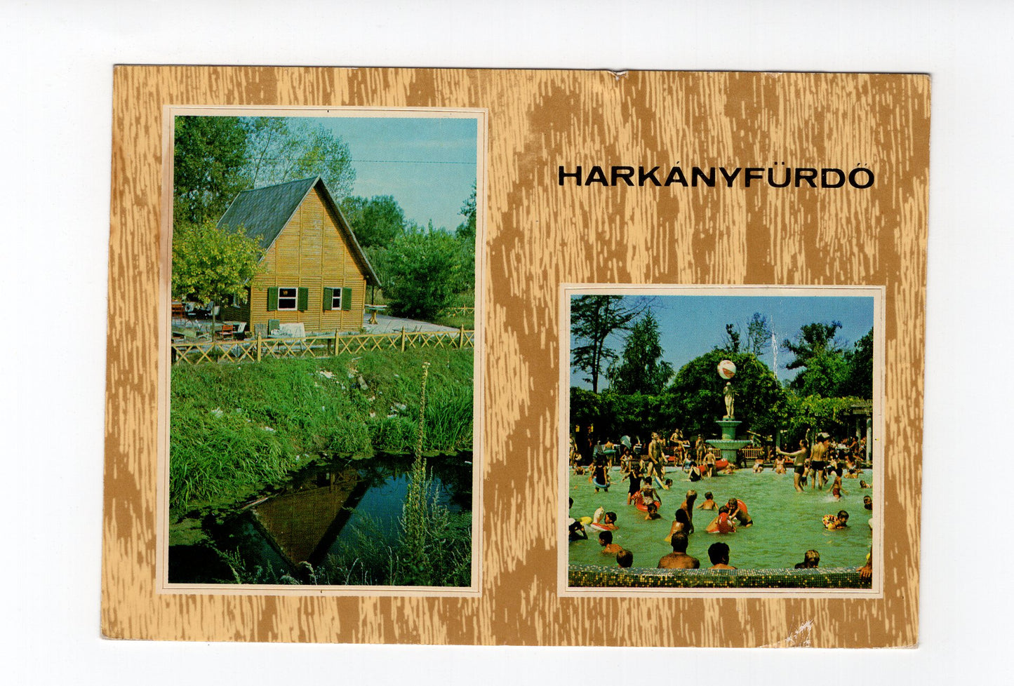 Ansichtskarte Harkanyfürdö / Ungarn