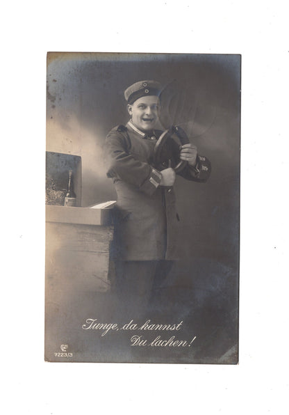 Ansichtskarte / Feldpost / Patriotische Karte - Meschede 1915