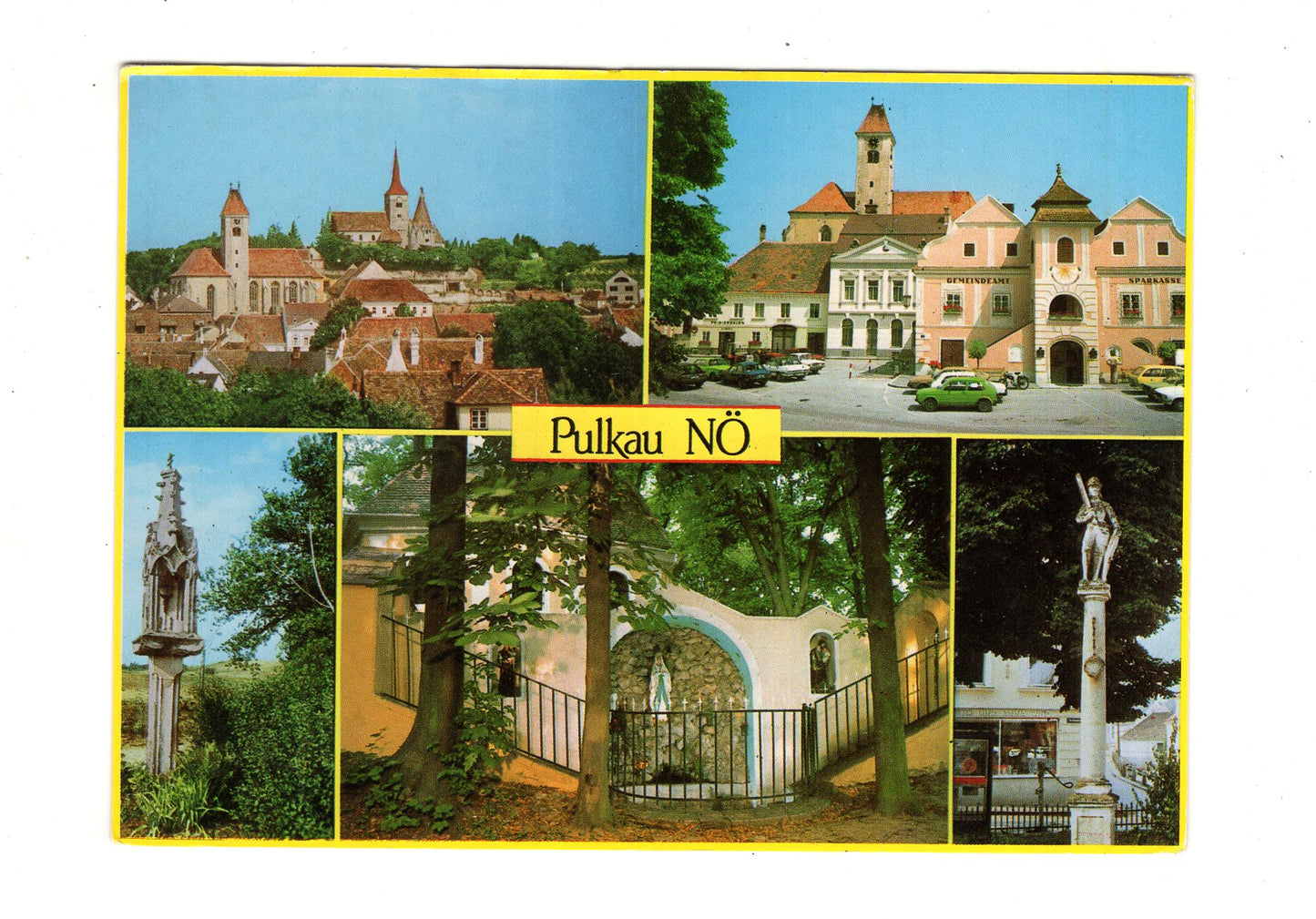 Ansichtskarte Pulkau / Niederösterreich / Österreich