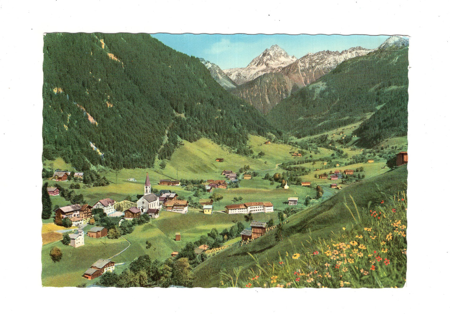 Ansichtskarte Gaschurn im Montafon / Österreich