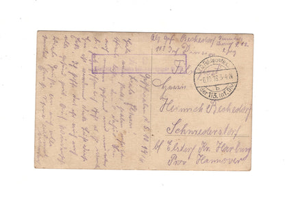 Ansichtskarte Gruppenbild Soldaten / Sanitäts-Soldaten / Rotes Kreuz - 1916