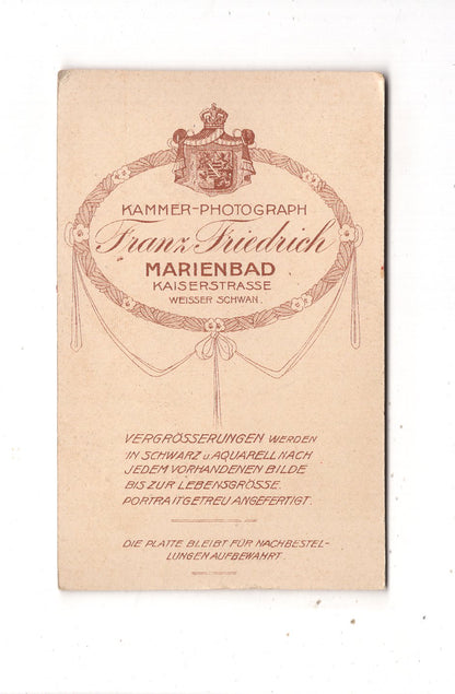 Fotografie K. u. k. Soldat - Marienbad 1910er