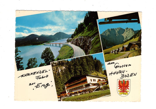 Ansichtskarte Café Eng / Großer Ahornboden / Tirol / Österreich