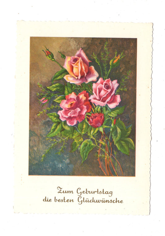 Ansichtskarte Glückwünsche / Glückwunsch zum Geburtstag / L1-59