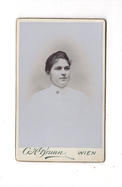 Fotografie Damenportrait - Wien 1890er / CDV N1-16
