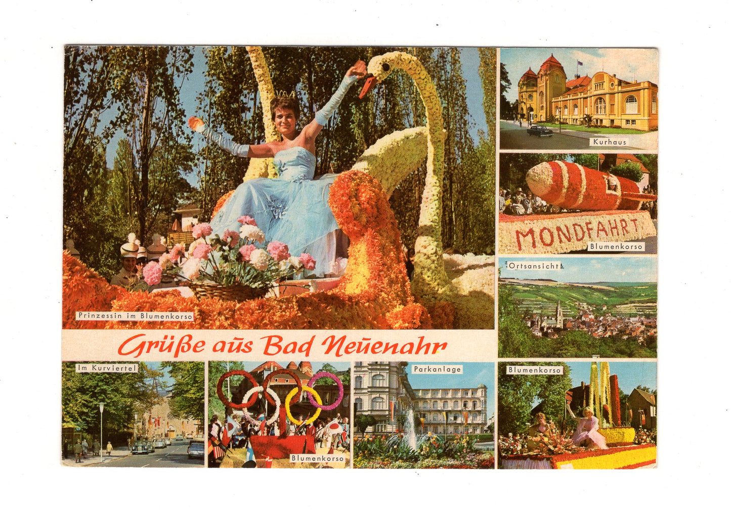 Ansichtskarte Bad Neuenahr / Parkanlage / Kurhaus +++