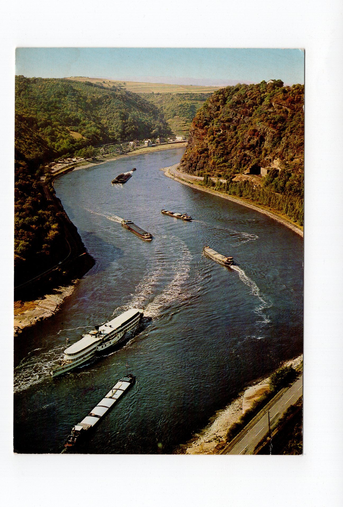 Ansichtskarte Loreley-Felsen