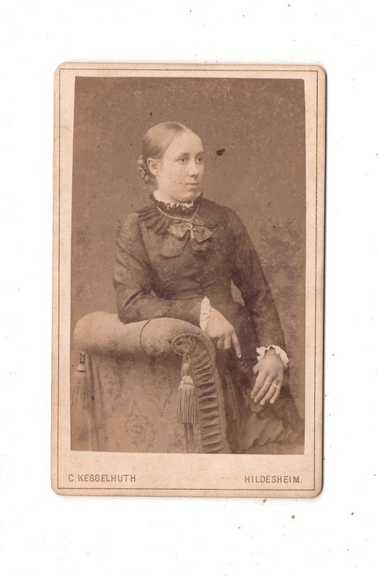 Fotografie Feine Dame - Hildesheim 1880er