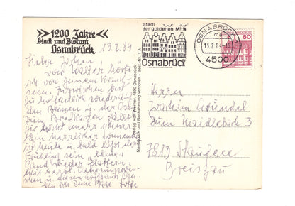 Ansichtskarte Osnabrück / Historisches Rathaus / I1-53