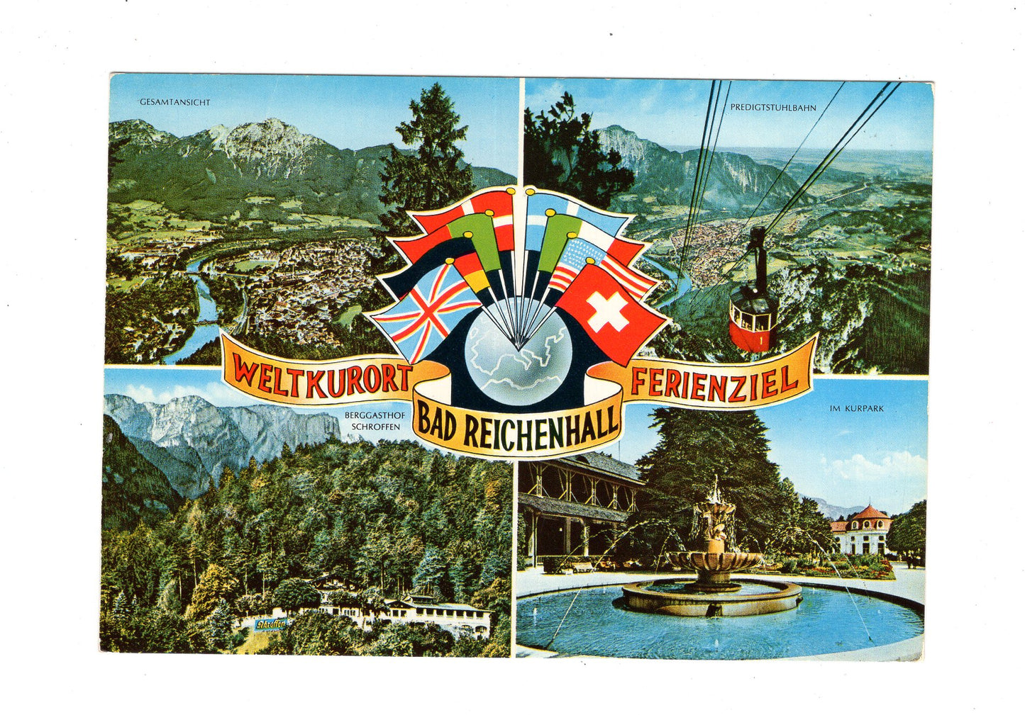 Ansichtskarte Weltkurort Bad Reichenhall