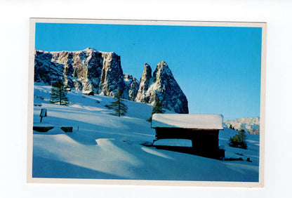Ansichtskarte Dolomiten / Seiseralm / Schlern / Südtirol / Italien