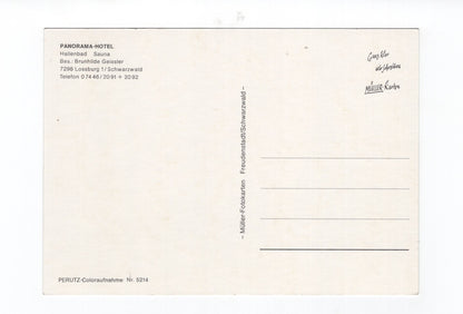 Ansichtskarte Loßburg / Schwarzwald / Panorama-Hotel