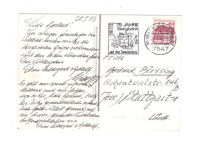 Ansichtskarte Grüße aus dem Schwarzwald / J1-68