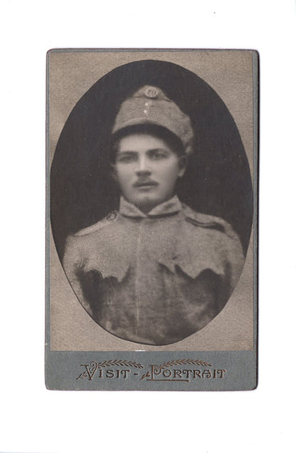 Fotografie K. u. k. Soldat - unbekannter Ort um 1910