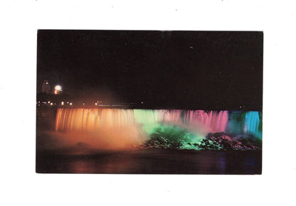 Ansichtskarte American Falls / Illuminated / Niagara Falls / Kanada