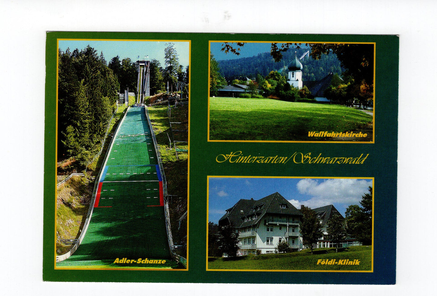 Ansichtskarte Hinterzarten / Schwarzwald / Adler-Schanze +++