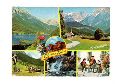 Ansichtskarte Scheffau mit Hintersteiner See / Tirol / Österreich