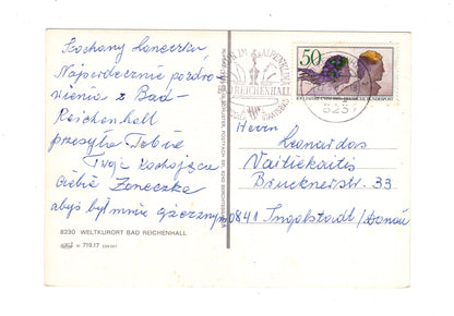 Ansichtskarte Weltkurort Bad Reichenhall