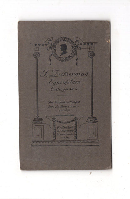 Fotografie Soldat - Eggenfelden 1910er / CDV M1-09