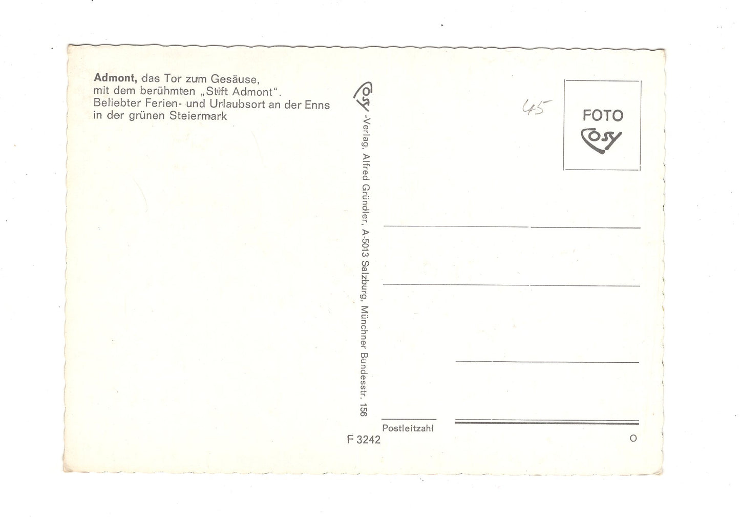 Ansichtskarte Admont / Steiermark / Österreich