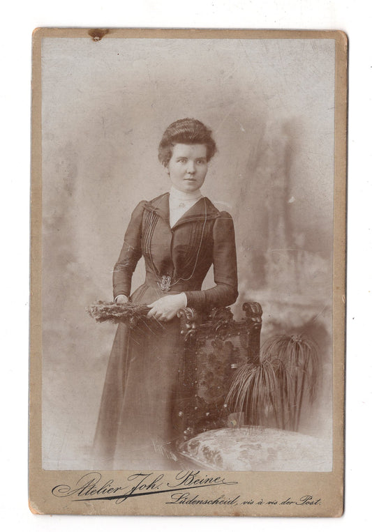 Fotografie Feine Dame - Lüdenscheid 1890er / CAB W-27