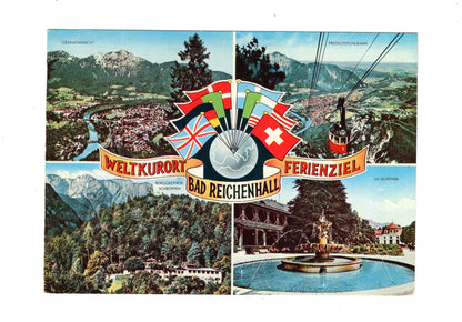 Ansichtskarte Weltkurort Bad Reichenhall