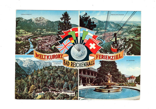 Ansichtskarte Weltkurort Bad Reichenhall