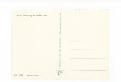 Ansichtskarte Finkenberg / Zillertal / Tirol / Österreich