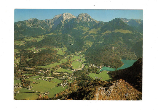 Ansichtskarte Blick vom Grünstein auf Schönau - Unterstein +++ / G1-60
