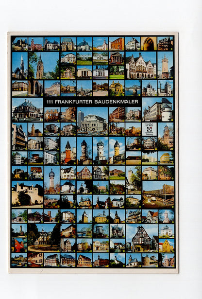 Ansichtskarte 111 Frankfurter Baudenkmäler