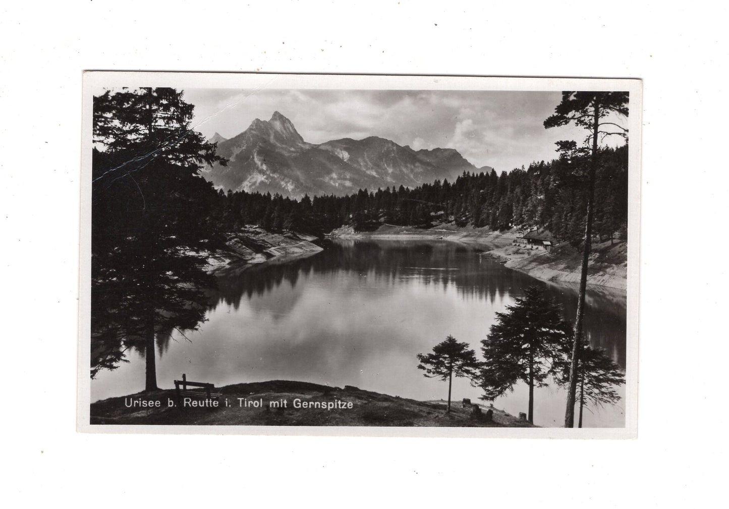 Ansichtskarte Urisee bei Reutte in Tirol / Österreich