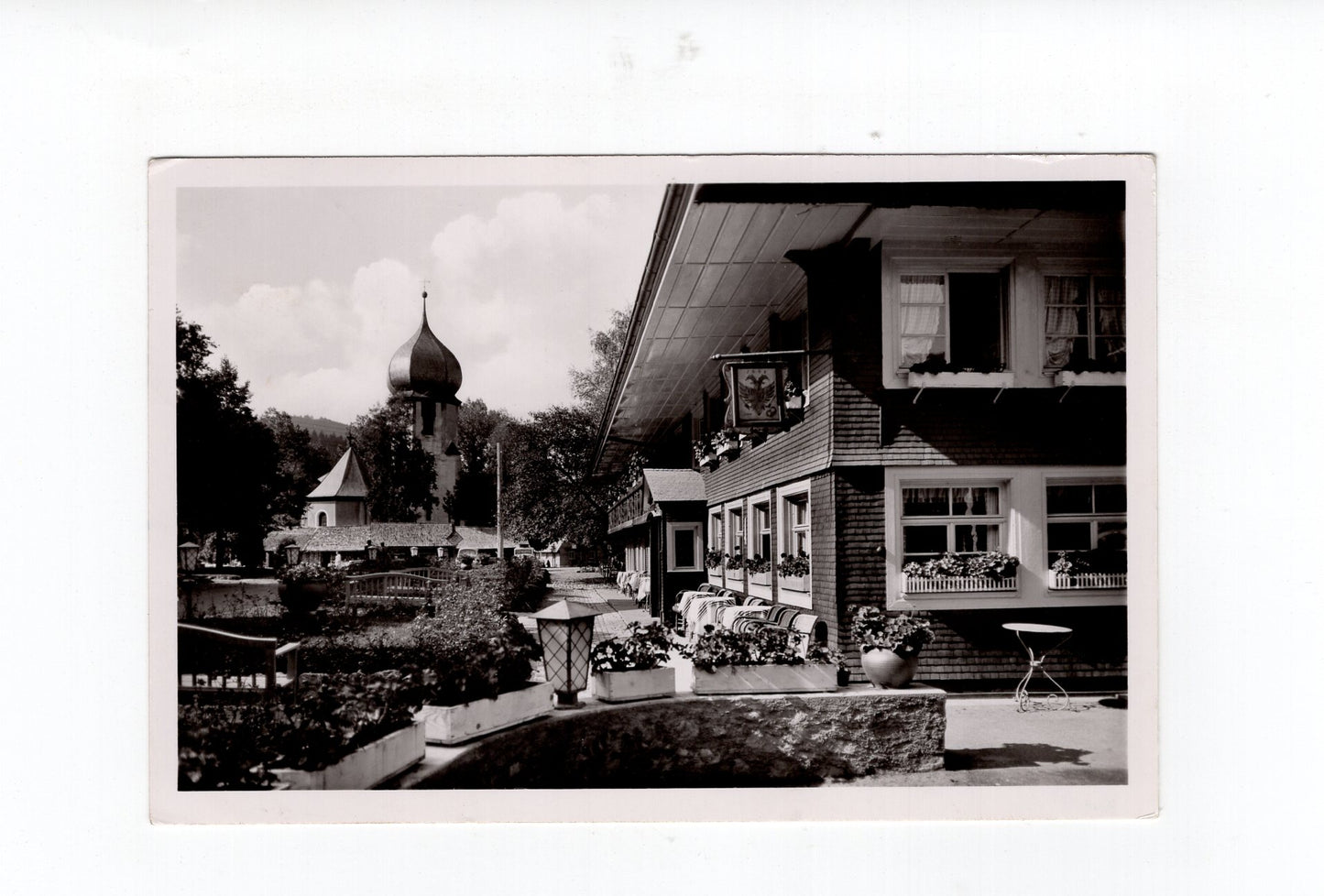 Ansichtskarte Hinterzarten / Schwarzwald / Hotel Adler