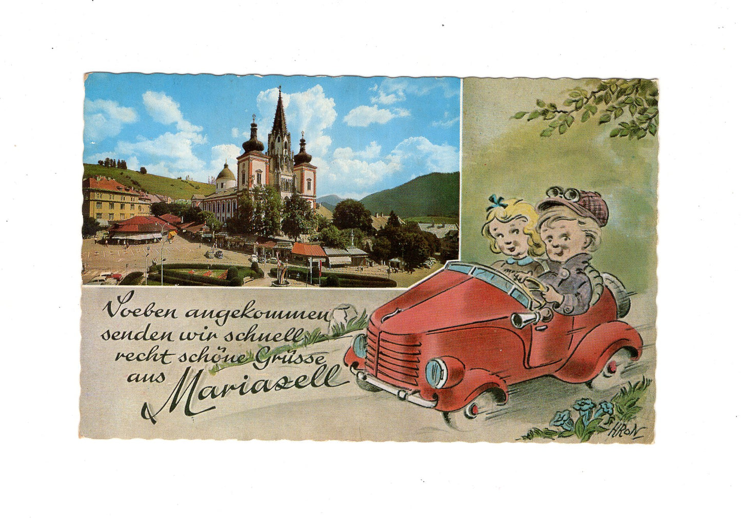 Ansichtskarte Mariazell / Österreich