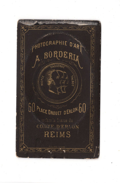 Fotografie Damenportrait - Reims 1880er / CDV C1-06