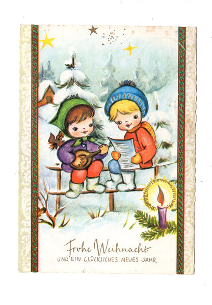 Ansichtskarte Feiertage / Frohe Weihnachten / K1-63