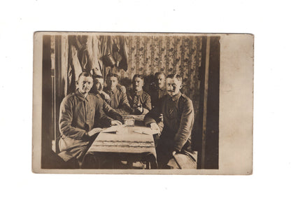 Ansichtskarte Gruppenbild Soldaten - Sainte-Preuve / Aisne
