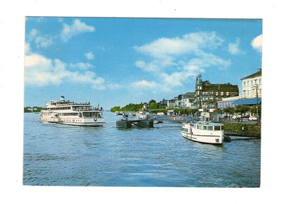 Ansichtskarte Königswinter am Rhein / Dampferanlegestellen / M1-65